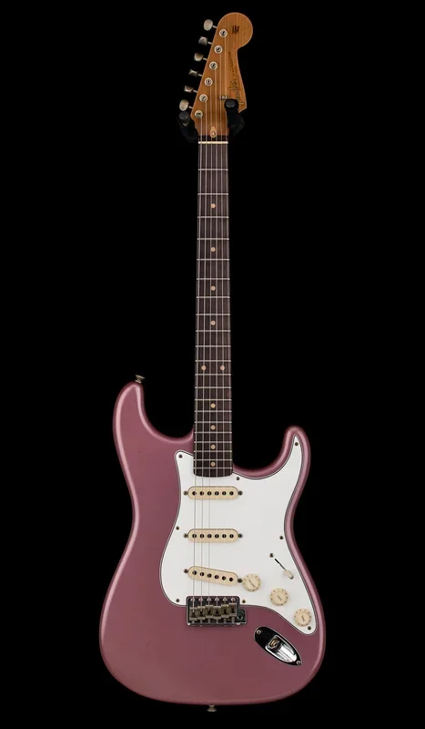 Fender Custom Shop Empire 59 Transition Stratocaster Journeyman Relic – Aged Burgundy Mist Metallic #18559