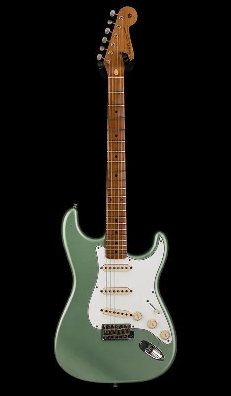 Fender Custom Shop Empire 59 Transition Stratocaster Journeyman Relic – Sage Green Metallic #18836