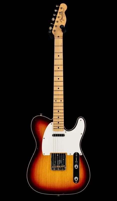 Fender Custom Shop Limited Edition 50s Twisted Telecaster Custom Journeyman Relic – Chocolate 3-Color Sunburst #38496