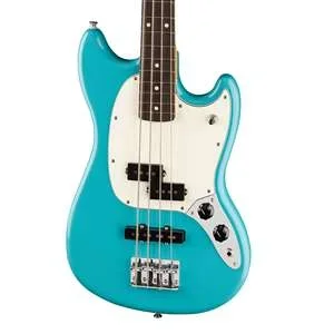 Fender Player II Mustang Bass PJ – Aquatone Blue with Rosewood Fingerboard