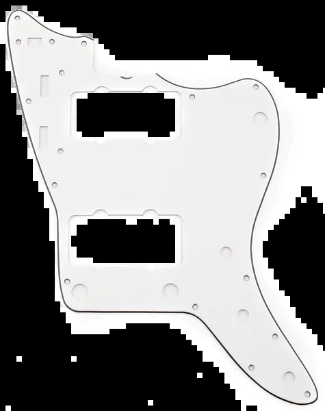 Fender Pure Vintage Pickguard, ’65 Jazzmaster, 13-Hole Mount, 3-Ply Eggshell