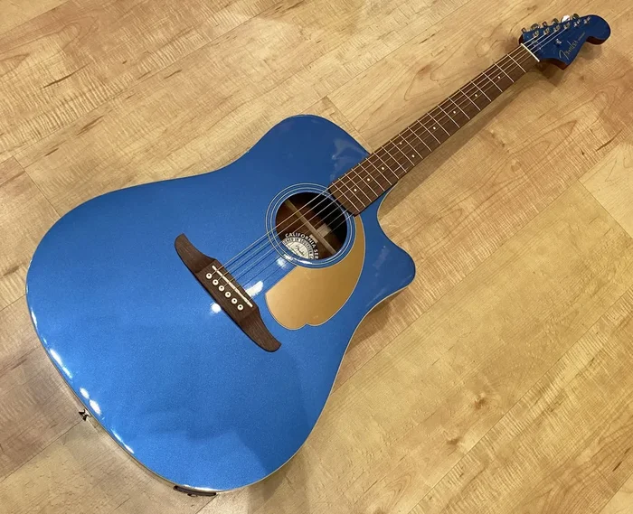 Fender Redondo Player Acoustic Electric Guitar Belmont Blue