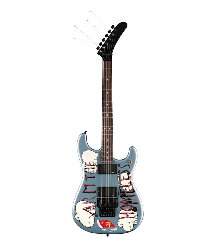 Fender Tom Morello Arm The Homeless Stratocaster®, Rosewood Fingerboard, Blue Ice Metallic