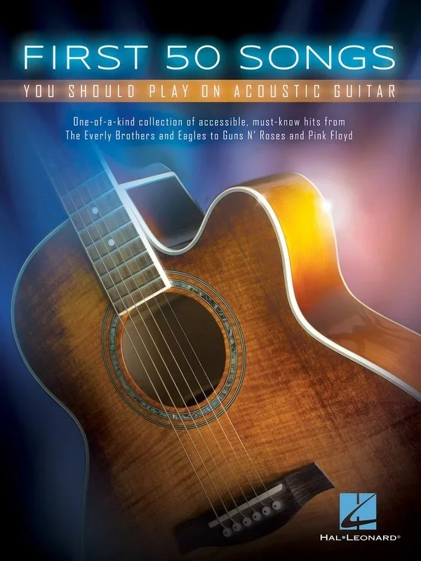First 50 Songs You Should Play On Acoustic Guita (Softcover Book)
