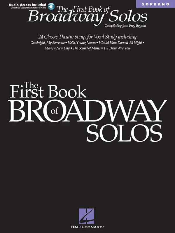 First Book of Broadway Solos – Soprano