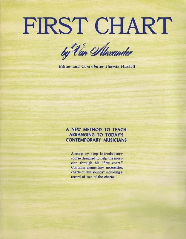 First Chart Arranging Method Book/CD (Softcover Book)
