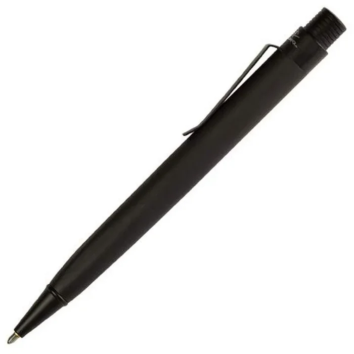 Fisher Space Pen Zero-Gravity Space Pen, Ballpoint, Matte Black Rubber Finish, Pocket Clip, Black Ink