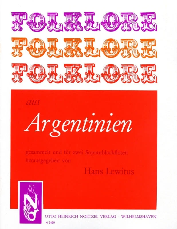 Folklore Duets from Argentina (arr. for SS recorders)