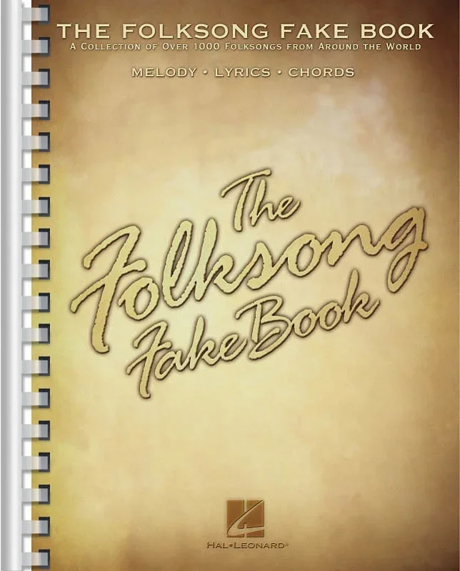 Folksong Fakebook (Spiral Bound Book)