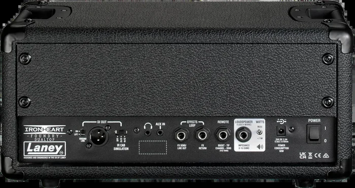 Foundry Series 60W Single Channel Guitar Amp Head with Reverb and IR Cab Simulations