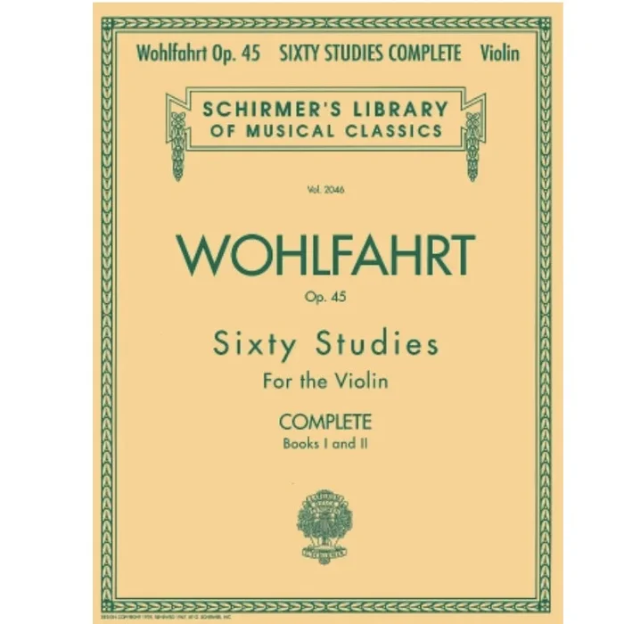 Franz Wohlfahrt – 60 Studies Op. 45 Complete