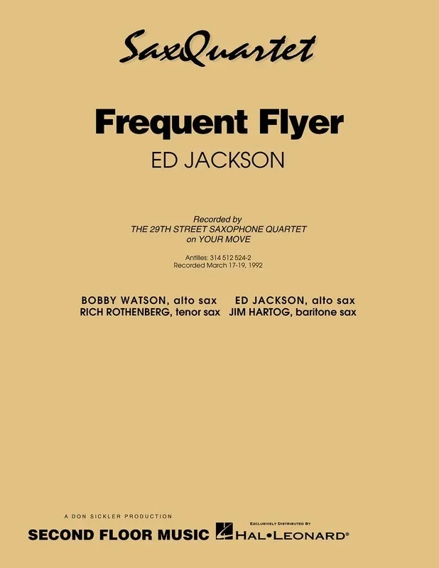 Frequent Flyer (Music Score/Parts)