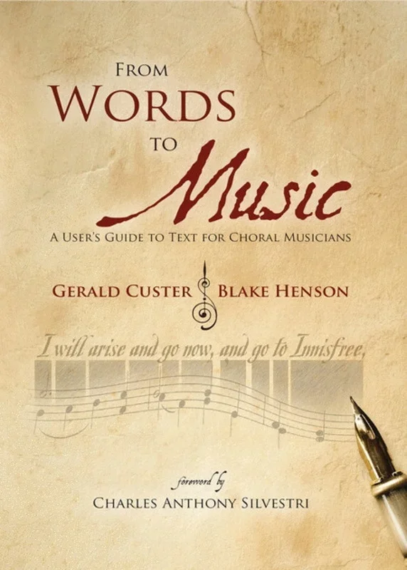 From Words To Music Book