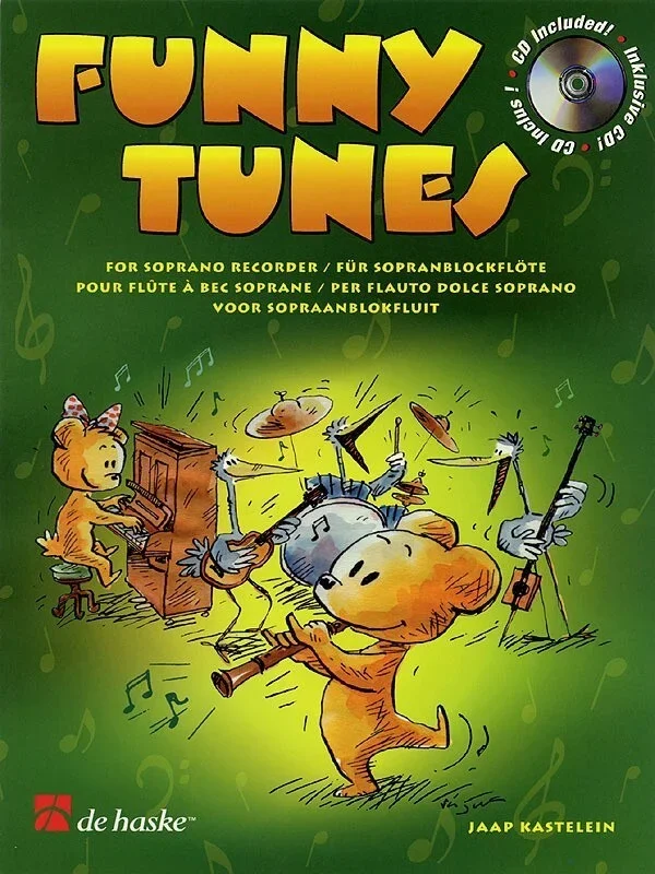 Funny Tunes Sop Rec Book/CD