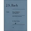 G. Henle Verlag Little Preludes And Fughettas without Fingering By Bach / Steglich Standard