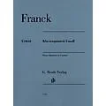 G. Henle Verlag Piano Quintet in F minor by Cesar Franck Standard