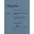 G. Henle Verlag Piano Sonata No. 3 in F-sharp minor, Op. 23 Henle Music Softcover by Scriabin Edited by Valentina Rubcova Standard