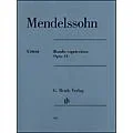 G. Henle Verlag Rondo Capriccioso Op. 14 Piano Solo By Mendelssohn Standard
