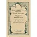 G. Schirmer Bergerettes – Pastoral Ditties By Jean-Baptiste Weckerlin for Voice / Piano (French And English) Standard