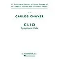 G. Schirmer Clio (Symphonic Ode) (Full Score) Study Score Series Composed by Carlos Chàvez Standard
