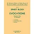 G. Schirmer Evocations (Symphonic Suite) (Study Score No. 18) Study Score Series Composed by Ernst Bloch Standard