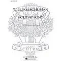 G. Schirmer Holiday Song SATB composed by W Schuman Standard