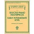 G. Schirmer Selected Piano Masterpieces – Early Intermediate Level Piano Collection Series Softcover Standard