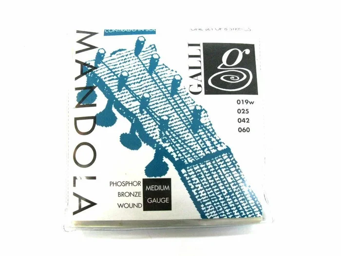 Galli Mandola String Set Contralto Phosphor Bronze Wound Mandola Strings