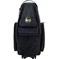 Gard Saxophone Wheelie Bag, Synthetic With Leather Trim Fits Both Tenor and Soprano