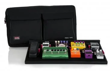 Gator 30″ X 16″ Wood Pedal Board w/ Black Nylon Carry Bag