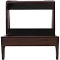 Gator Frameworks GFW-ELITEGTRAMPSM-BRN Elite Series Small Combo Guitar Amp Stand in Dark Walnut Brown Finish Walnut