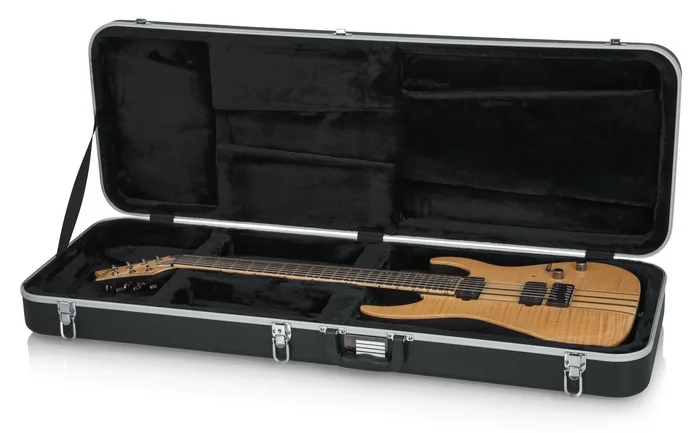 Gator GC-ELEC-XL Deluxe ABS Molded Case for Extra Long Baritone Guitar