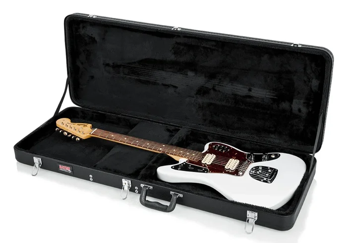 Gator Hard-Shell Wood Case for Jaguar, Jagmaster and Jazzmaster Style Guitars