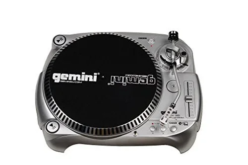 Gemini TT-1100USB Professional Audio Manual Belt-Drive Classic USB Connectivity DJ Turntable