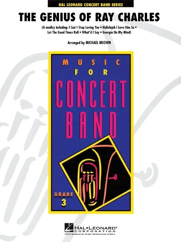 Genius Of Ray Charles Youth Band3 (Music Score/Parts)