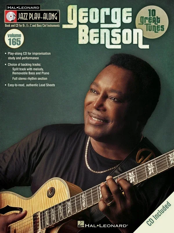 George Benson Jazz Play Along V165 Book/CD (Softcover Book/CD)