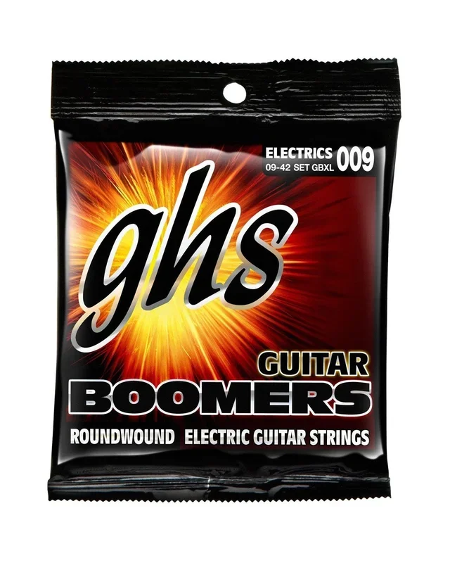 GHS GBXL Boomers Nickel-Plated Steel Extra Light Gauge Electric Guitar Strings