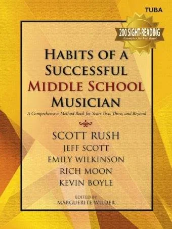 GIA PUBLISHER G9155 Habits of a Successful Middle School Musician, Tuba
