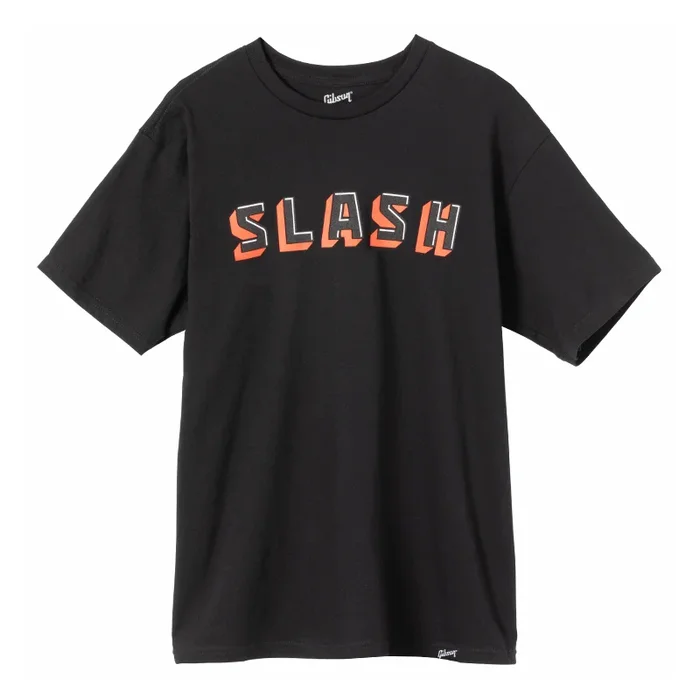 Gibson Slash Tee Black Medium