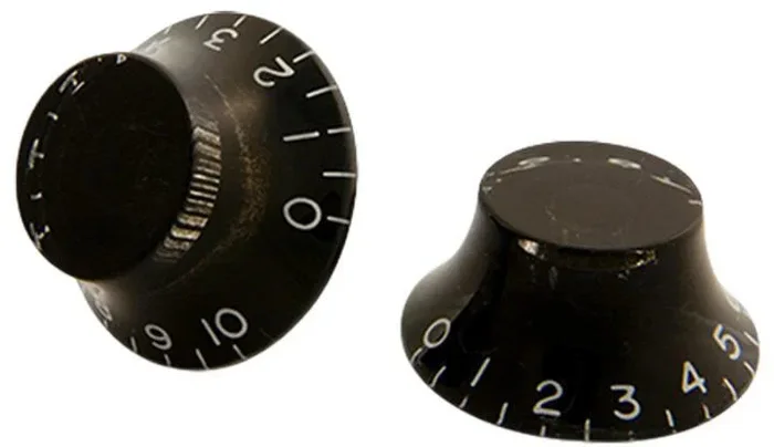 Gibson Top Hat Knobs (Black)(4 Pcs.)