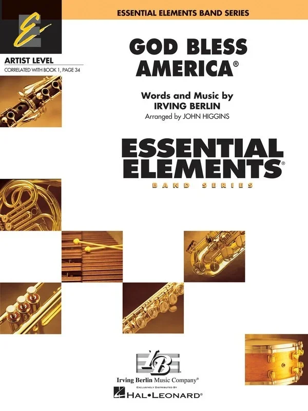 God Bless America Essential Elements Gr 1.5 (Music Score/Parts)
