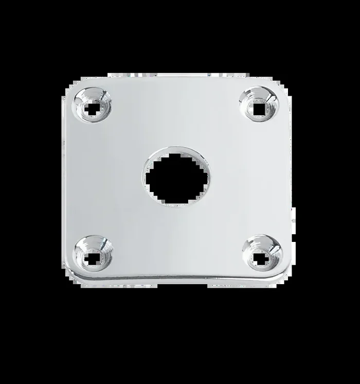 Gotoh LP8240 Square Jack Plate for Les Paul Style – Chrome