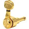 Graph Tech Ratio 6-In-Line Electric Guitar Tuning Machine Heads Gold 6 String