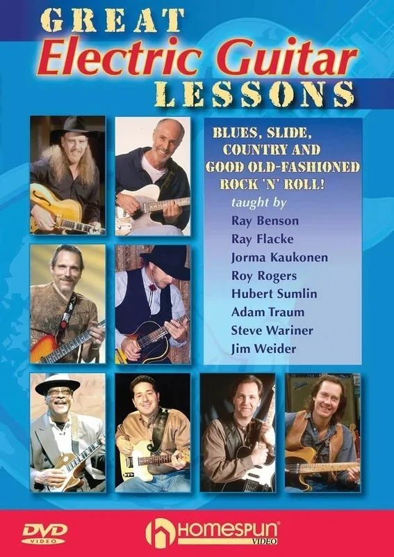 Great Electric Guitar Lessons DVD (DVD Only)