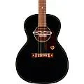 Gretsch Guitars Jim Dandy Deltoluxe Concert Acoustic-Electric Guitar Black Top