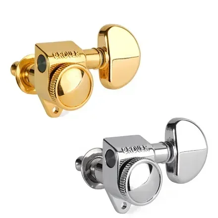 Grover Roto Grip Standard Machine Heads 3-Asides 502 Series Locking Rotomatics