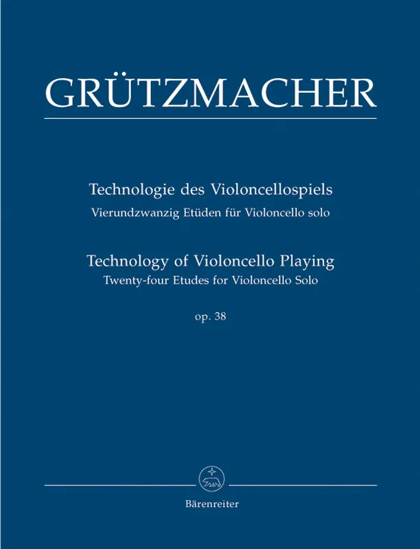 Grutzmacher: Technology of Cello Playing Op 38 (24 Studies)