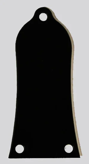 GT LP-Style Truss Rod Cover Plate in Black Finish (Pk-1)