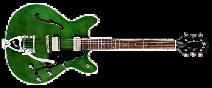 Guild Starfire I DC Semi Hollow Body Electric Guitar Emerald Green