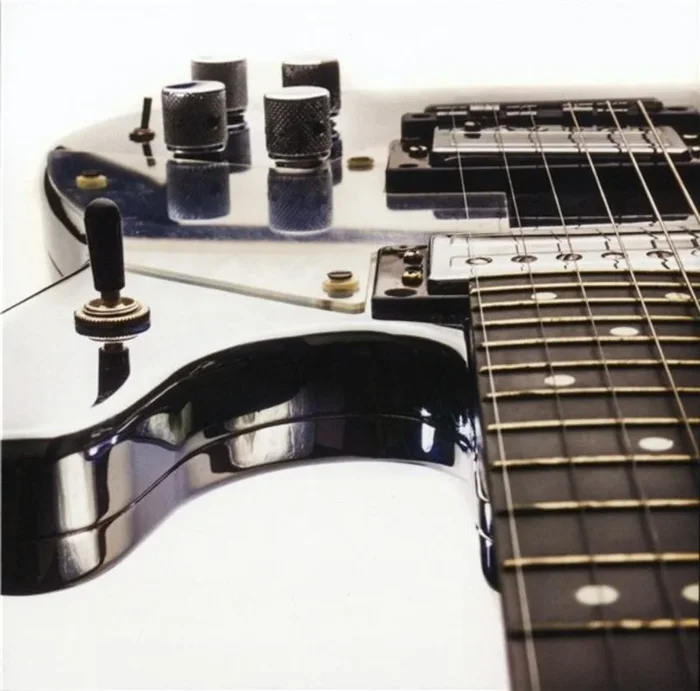 Guitar Greeting Cards Aluminium 6 Pack
